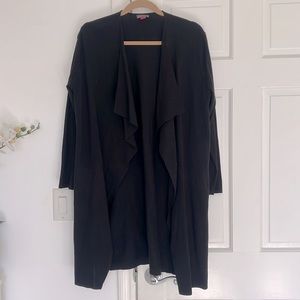 Vince Camuto Long Cardigan Black